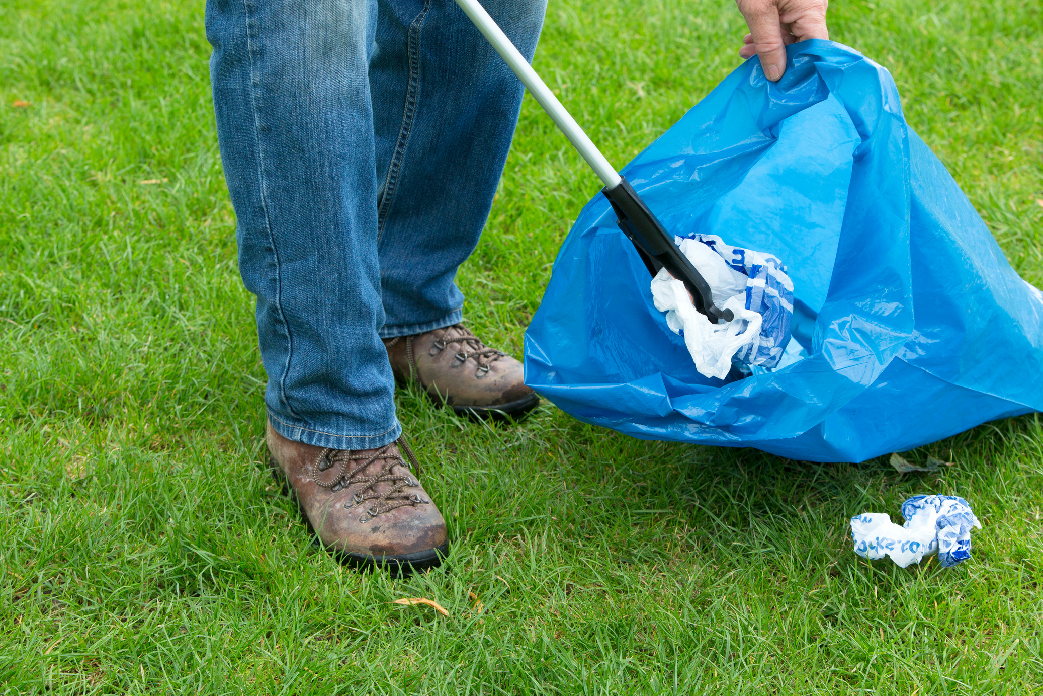 Picking Up Litter
